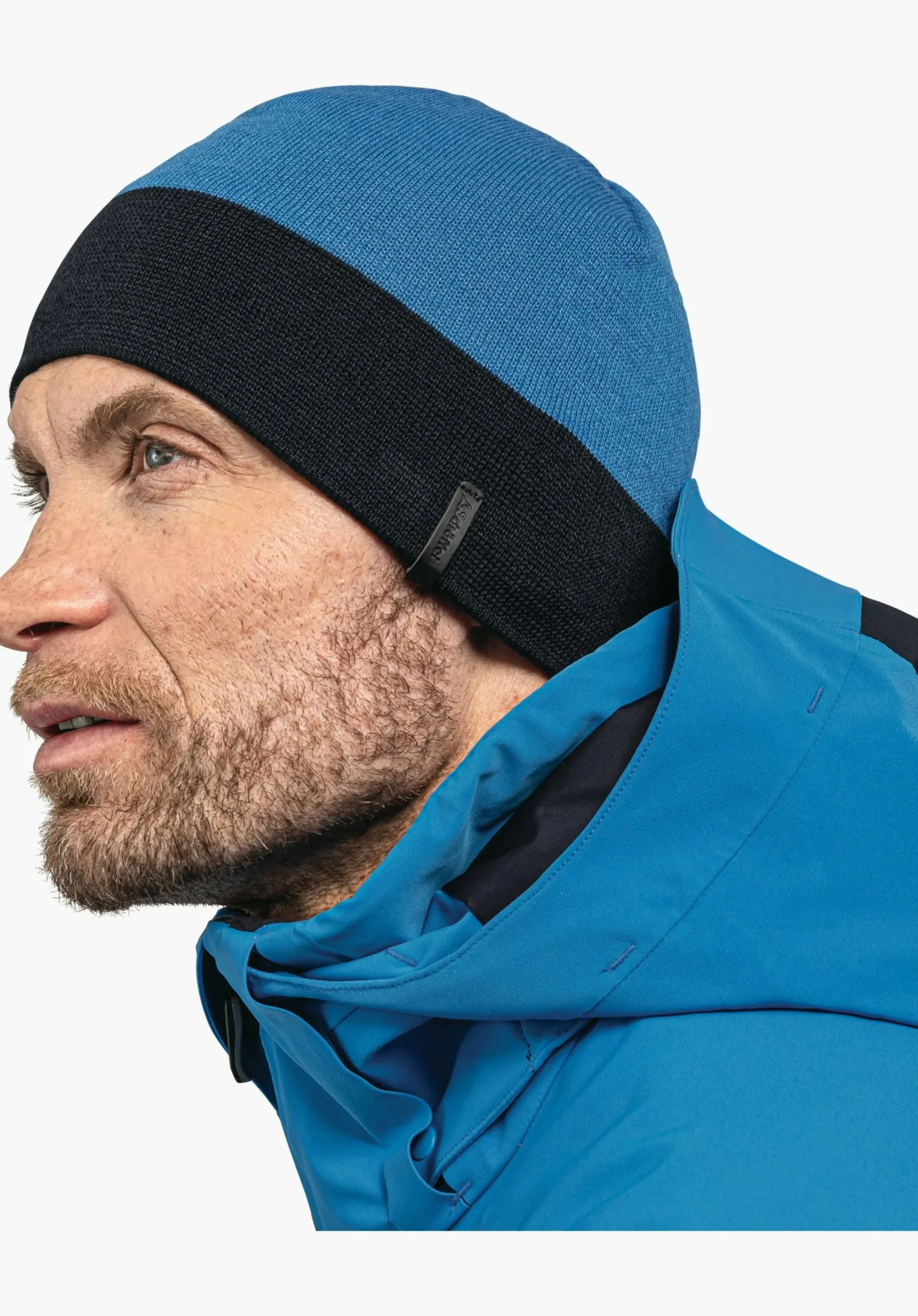 MEN SCHÖFFEL Skiing<Comfortable knitted hat with a fleece headband red