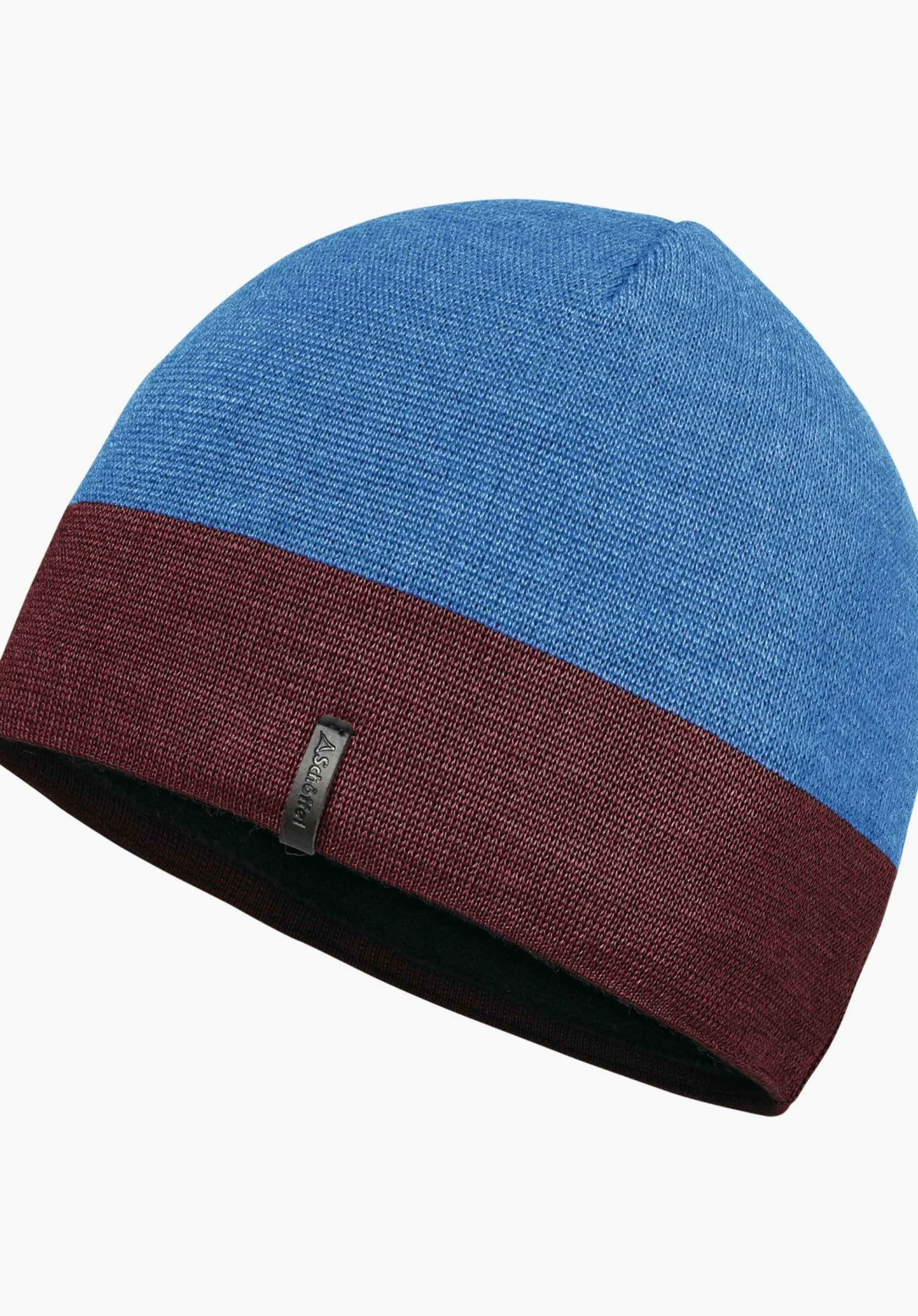 MEN SCHÖFFEL Skiing<Comfortable knitted hat with a fleece headband red