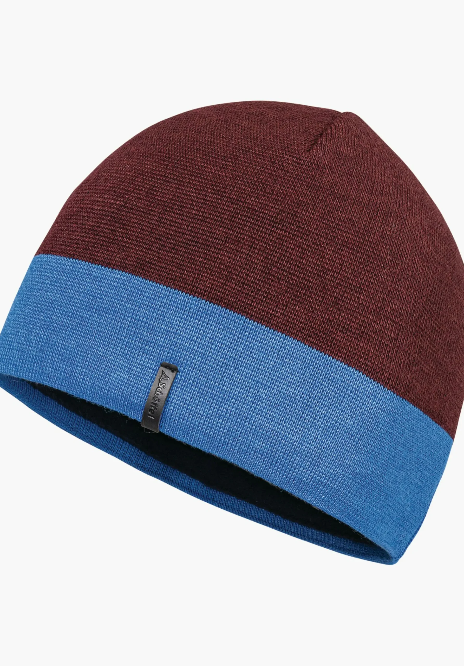 MEN SCHÖFFEL Skiing<Comfortable knitted hat with a fleece headband red