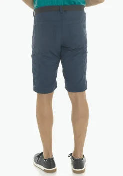 MEN SCHÖFFEL Travel/Leisure|Pants Short<Comfortable leisure shirts with pocket brown