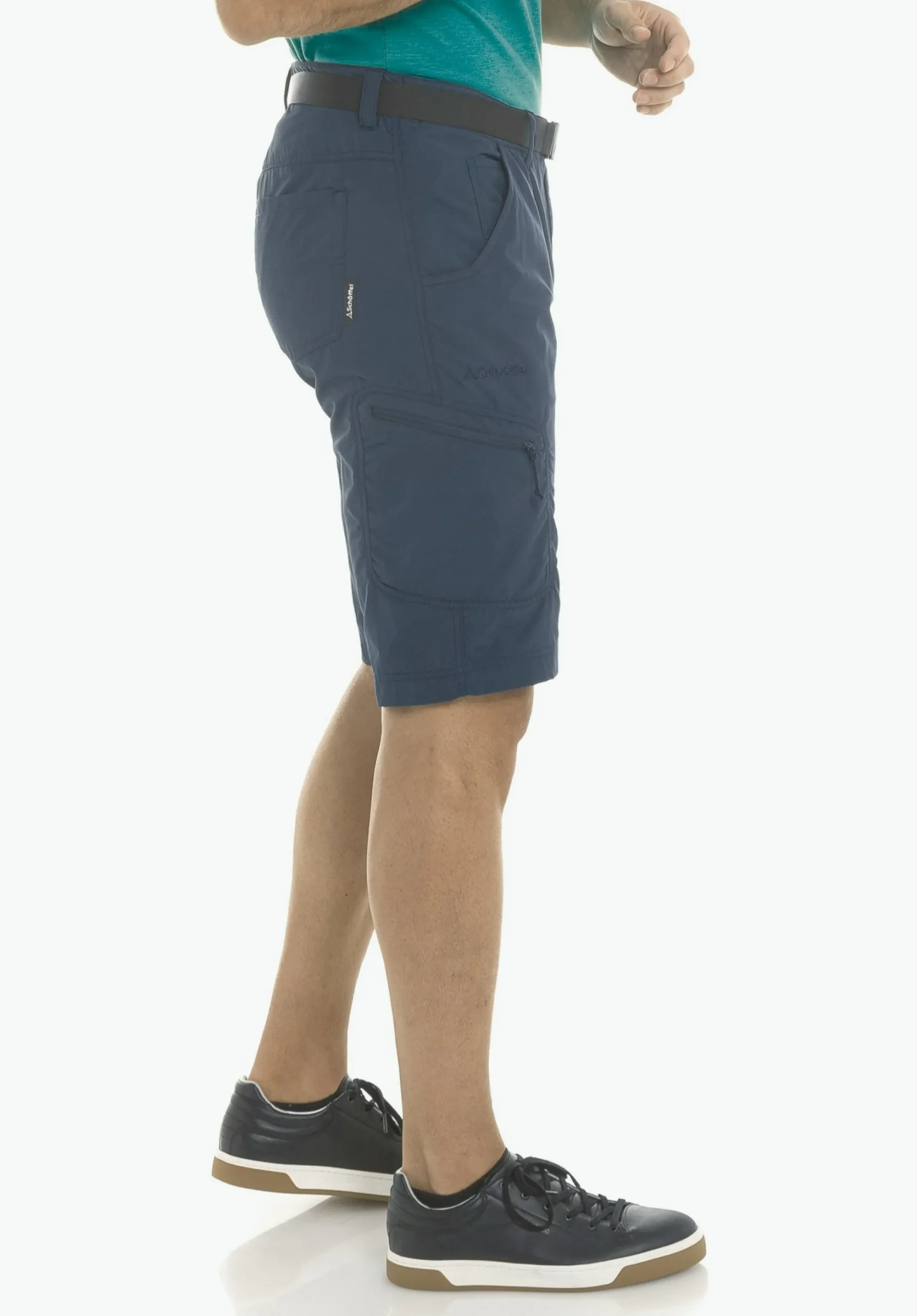 MEN SCHÖFFEL Travel/Leisure|Pants Short<Comfortable leisure shirts with pocket brown