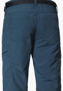 MEN SCHÖFFEL Travel/Leisure|Pants Short<Comfortable leisure shirts with pocket brown
