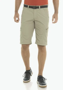 MEN SCHÖFFEL Travel/Leisure|Pants Short<Comfortable leisure shirts with pocket brown