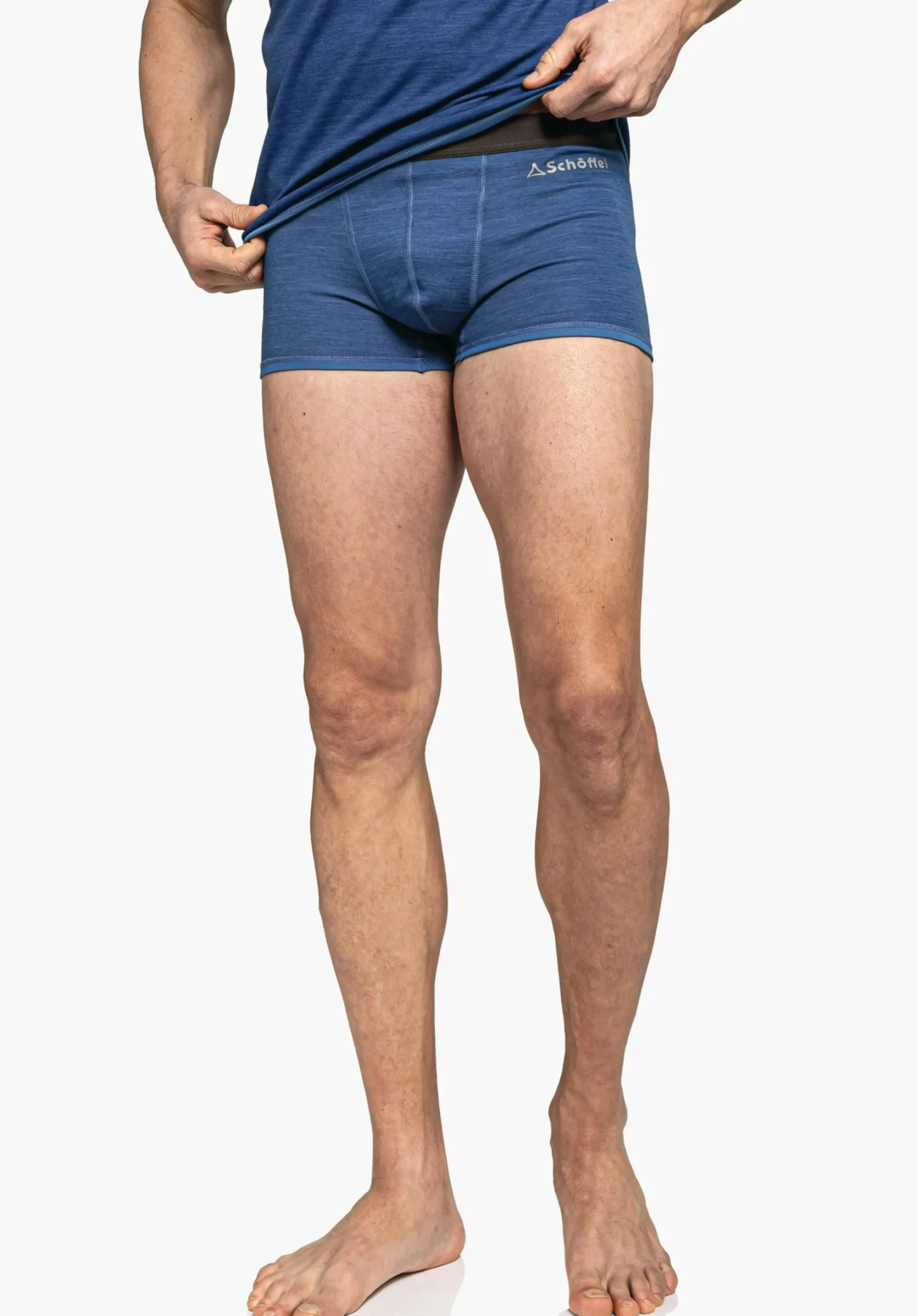 MEN SCHÖFFEL Skiing|Trek & Hike<Comfortable outdoor underpants with merino blue