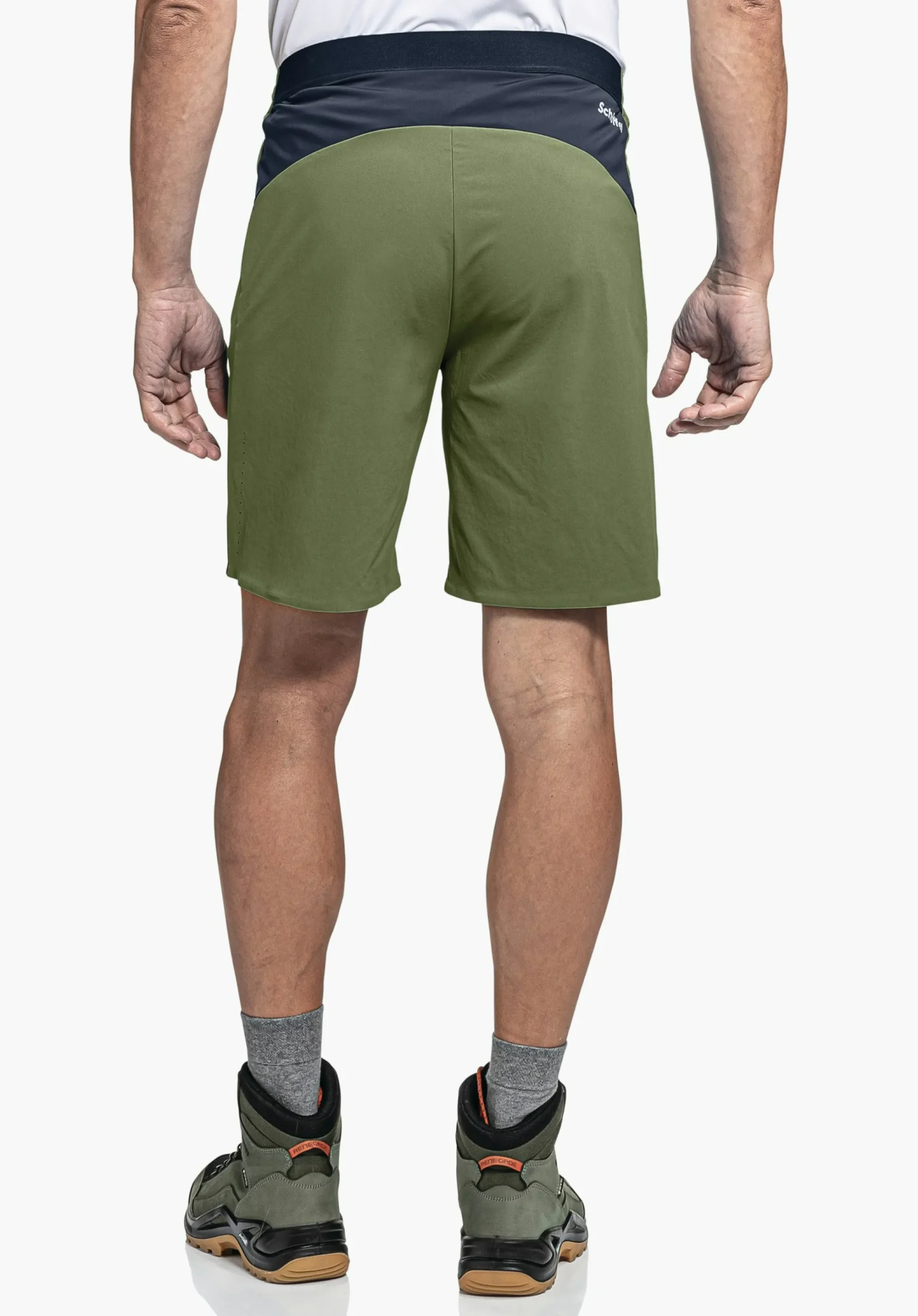 MEN SCHÖFFEL Pants Short<Comfortable shorts for sporty hikes grün