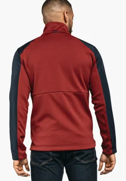 MEN SCHÖFFEL Travel/Leisure<Comfortable ZipIn! fleece jacket red