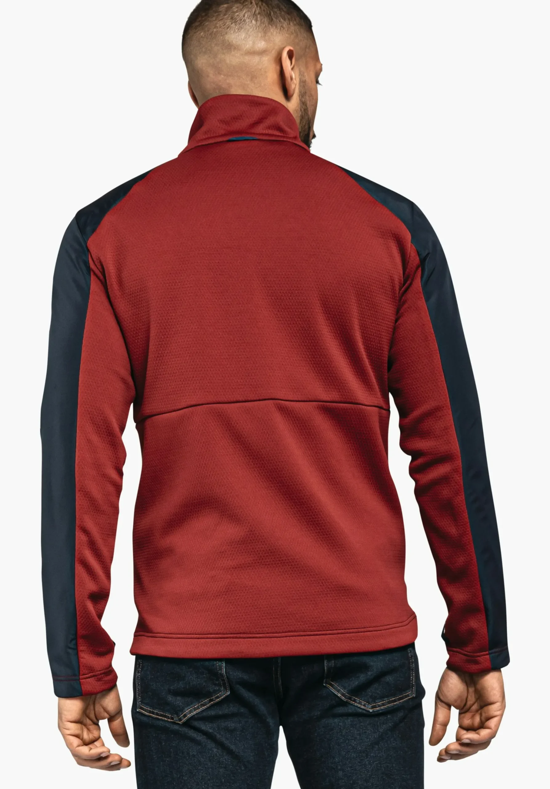 MEN SCHÖFFEL Travel/Leisure<Comfortable ZipIn! fleece jacket red