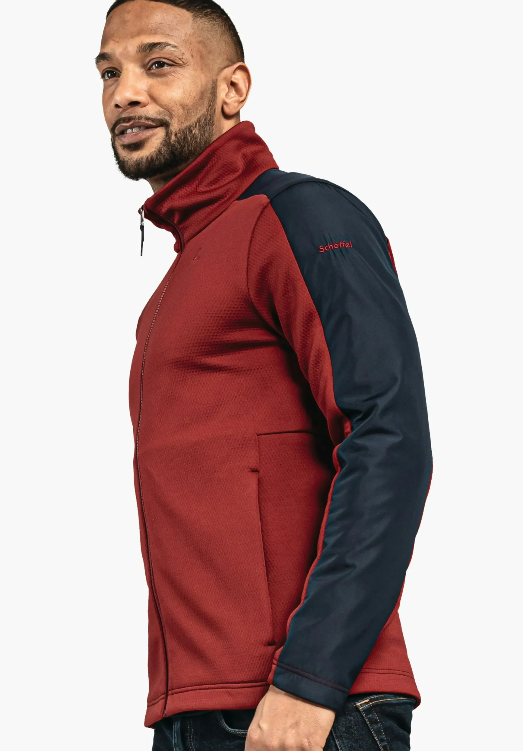 MEN SCHÖFFEL Travel/Leisure<Comfortable ZipIn! fleece jacket red