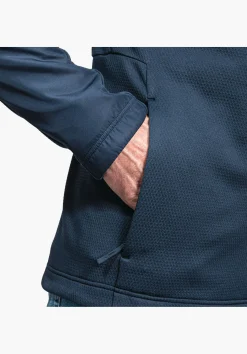 MEN SCHÖFFEL Travel/Leisure<Comfortable ZipIn! fleece jacket red