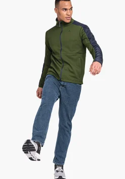 MEN SCHÖFFEL Travel/Leisure<Comfortable ZipIn! fleece jacket red