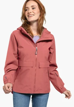 WOMEN SCHÖFFEL Travel/Leisure|Outdoor Jackets<Cool waterproof urban jacket rosa