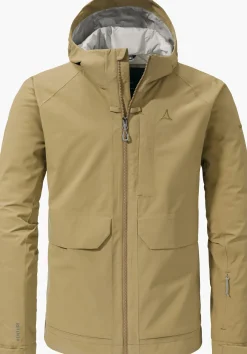 MEN SCHÖFFEL Travel/Leisure|Outdoor Jackets<Cool waterproof windproof jacket beige