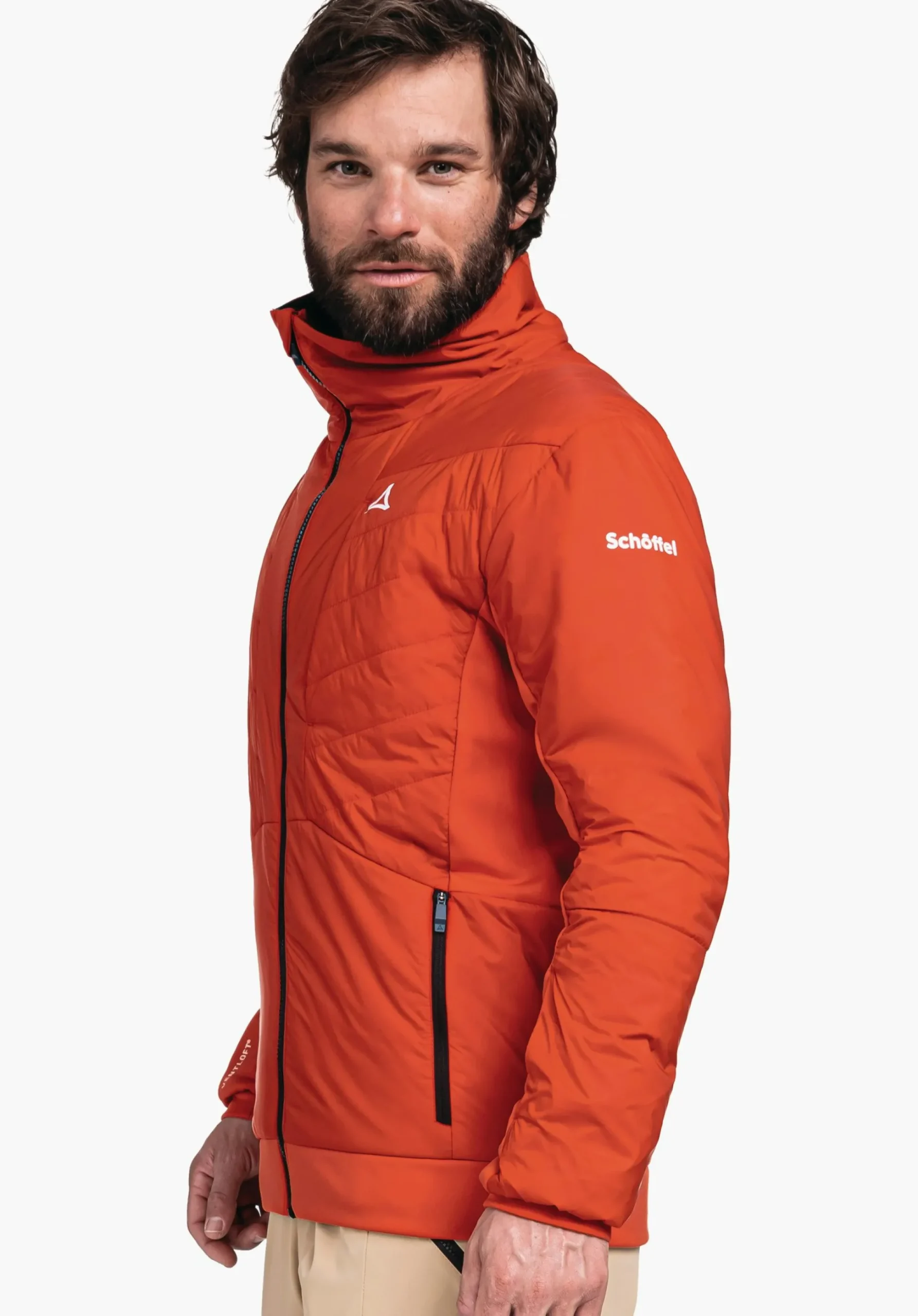 MEN SCHÖFFEL Skiing|Down- / Thermojacket<Developed with Felix Neureuther orange