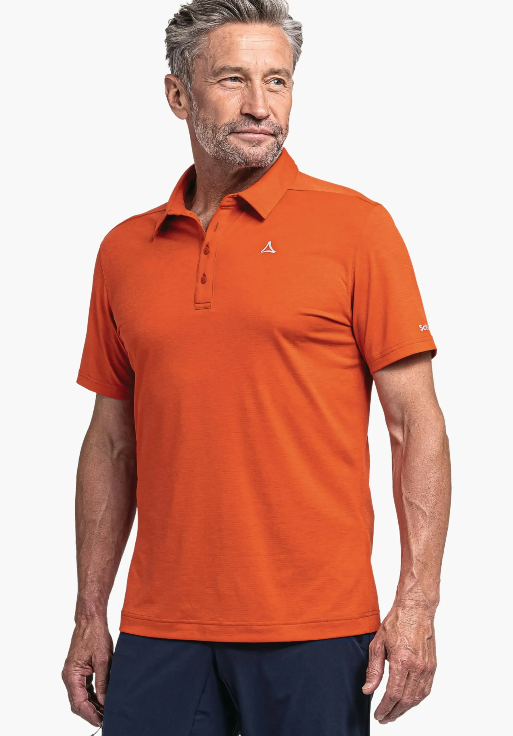 MEN SCHÖFFEL <Eco friendly & stylish polo orange
