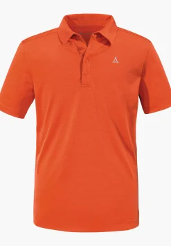 MEN SCHÖFFEL <Eco friendly & stylish polo orange