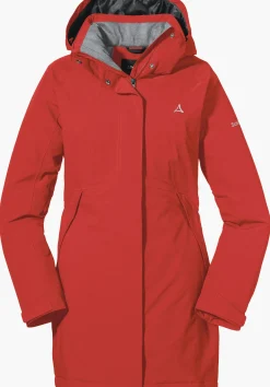 WOMEN SCHÖFFEL Trek & Hike|Parka / Coat|Outdoor Jackets<Elegant parka for comfortable hikes rot