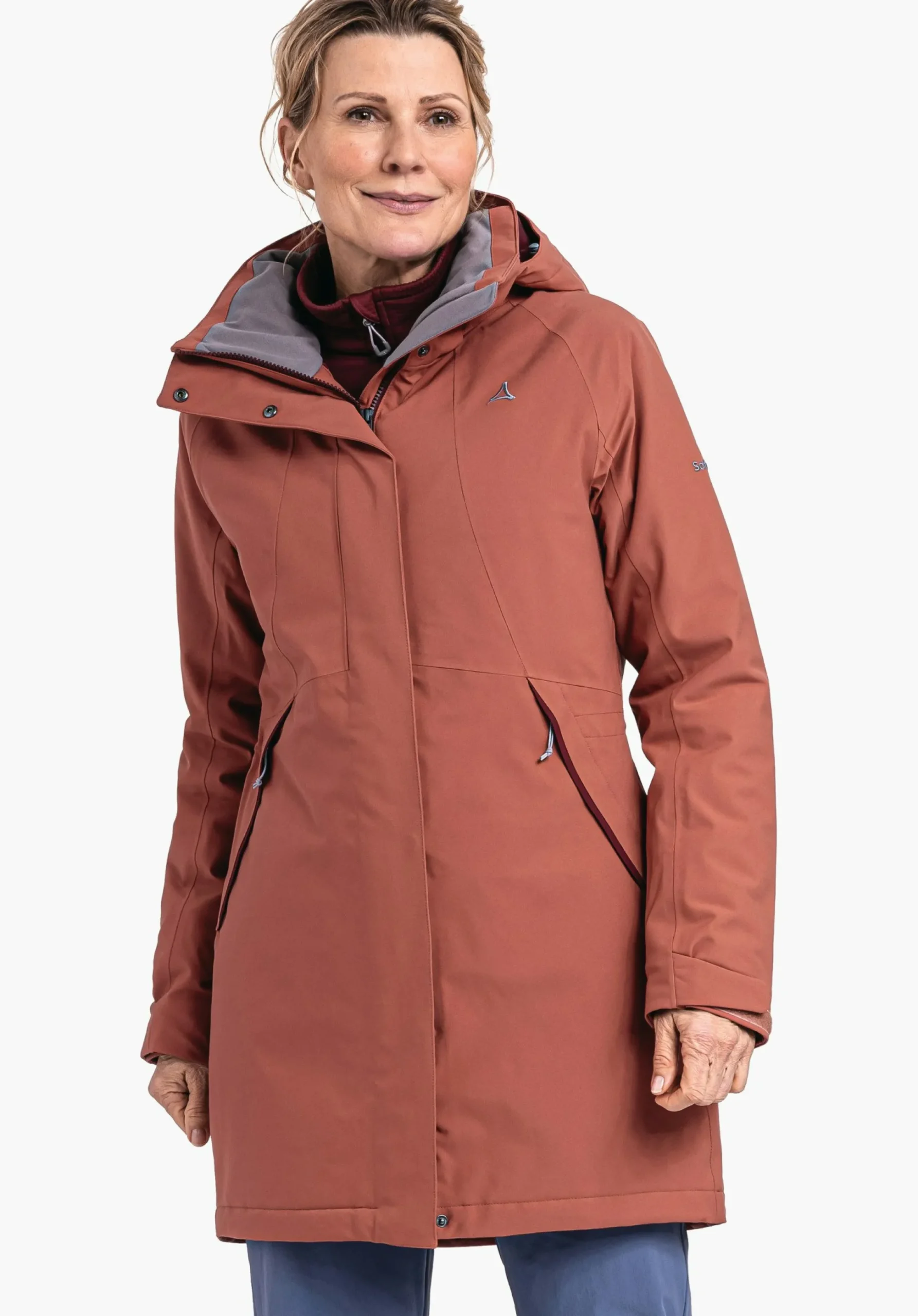 WOMEN SCHÖFFEL Trek & Hike|Parka / Coat|Outdoor Jackets<Elegant parka for comfortable hikes rot