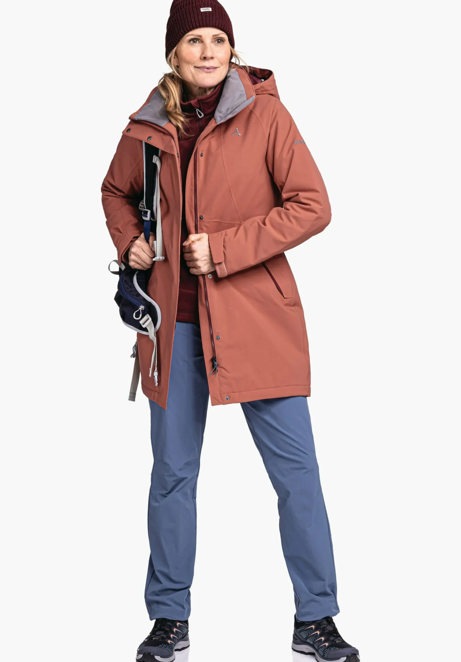 WOMEN SCHÖFFEL Trek & Hike|Parka / Coat|Outdoor Jackets<Elegant parka for comfortable hikes rot