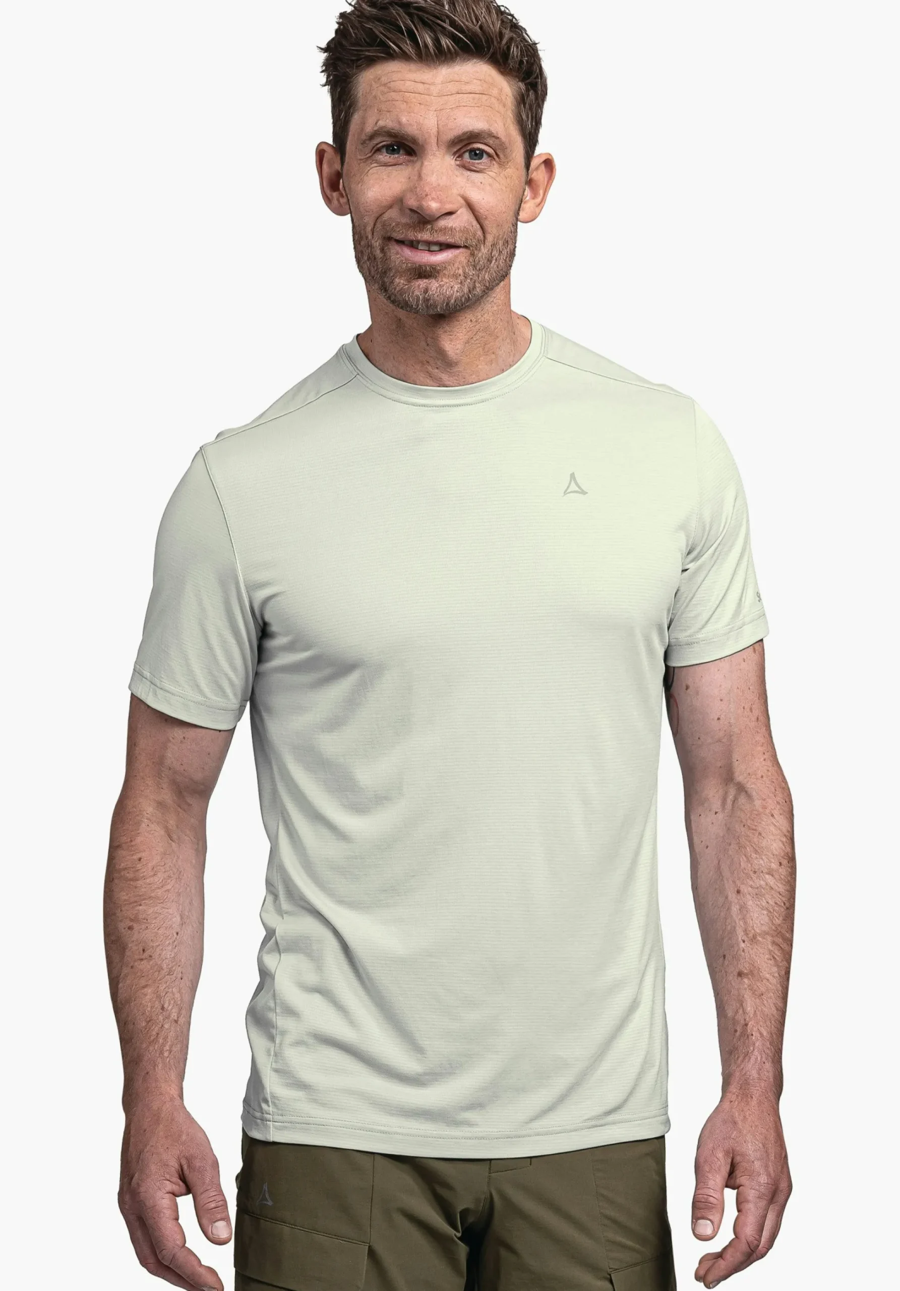 MEN SCHÖFFEL <Environmentally friendly & comfortable shirt orange