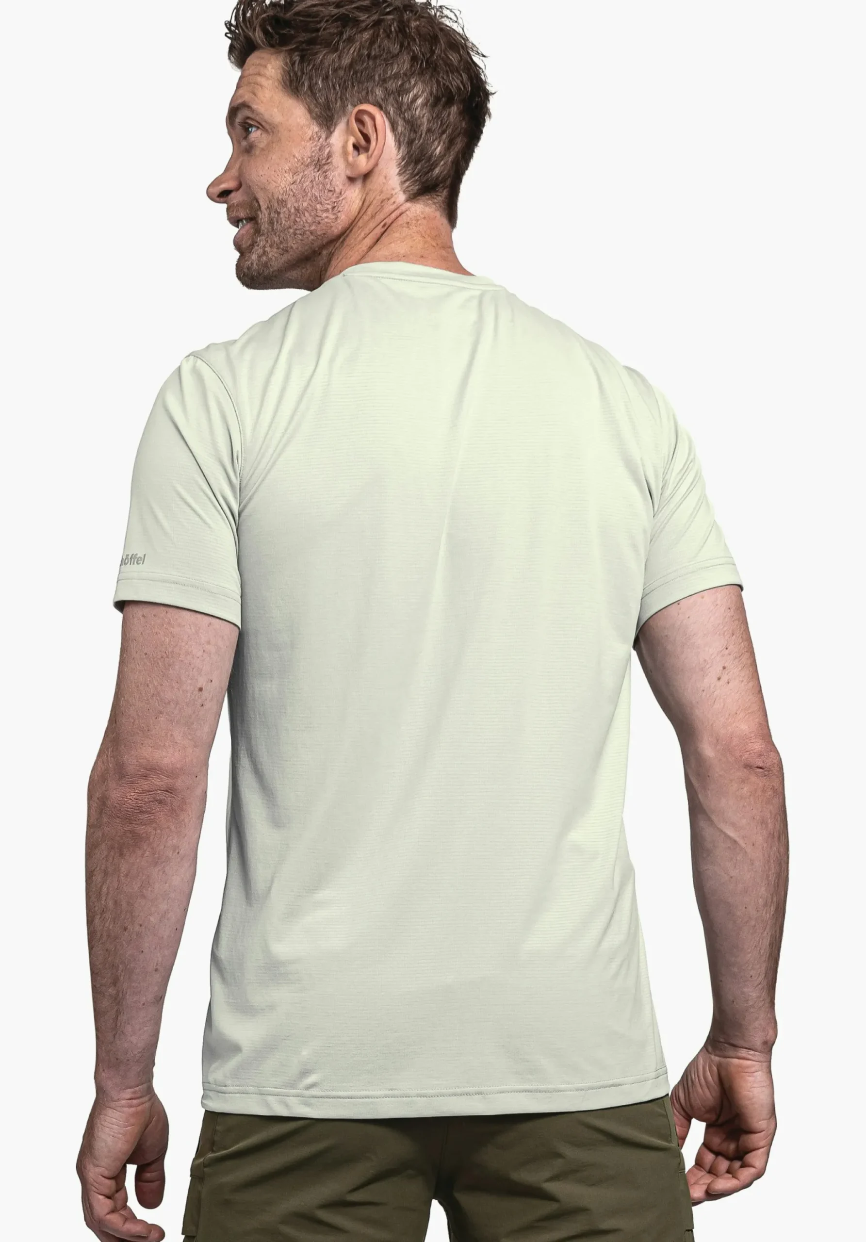 MEN SCHÖFFEL <Environmentally friendly & comfortable shirt orange