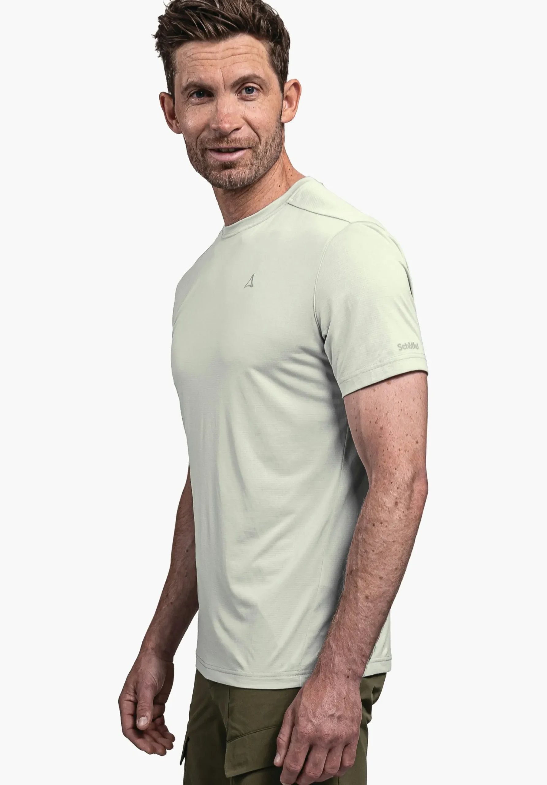 MEN SCHÖFFEL <Environmentally friendly & comfortable shirt orange