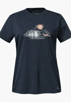 WOMEN SCHÖFFEL <Environmentally friendly t shirt for hiking weiß