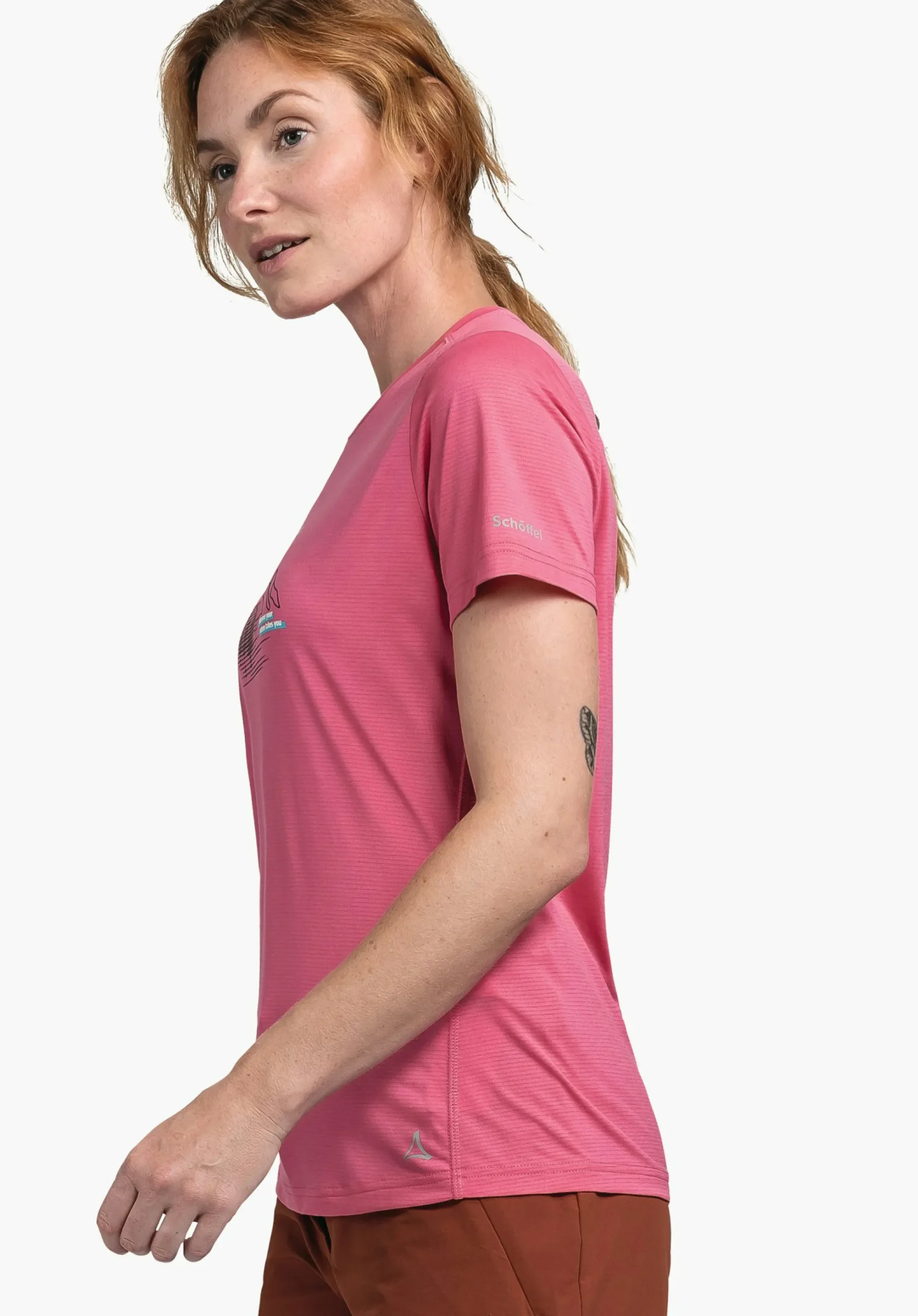 WOMEN SCHÖFFEL <Environmentally friendly t shirt for hiking weiß