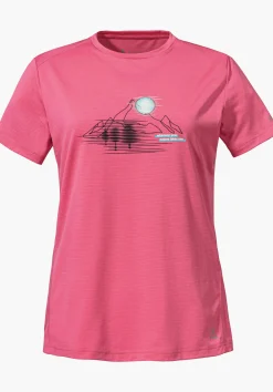 WOMEN SCHÖFFEL <Environmentally friendly t shirt for hiking weiß
