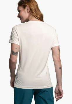 WOMEN SCHÖFFEL <Environmentally friendly t shirt for hiking weiß