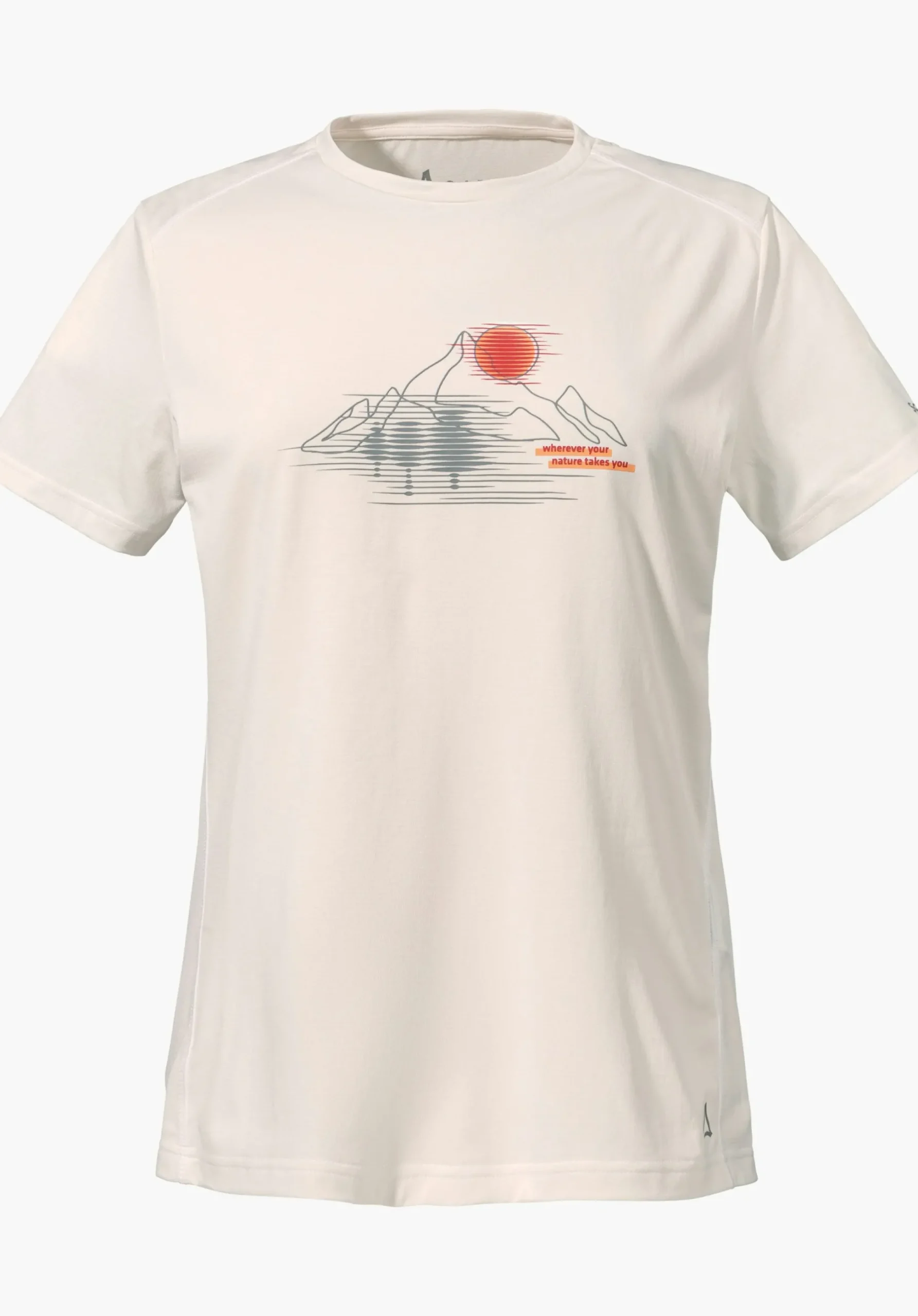 WOMEN SCHÖFFEL <Environmentally friendly t shirt for hiking weiß