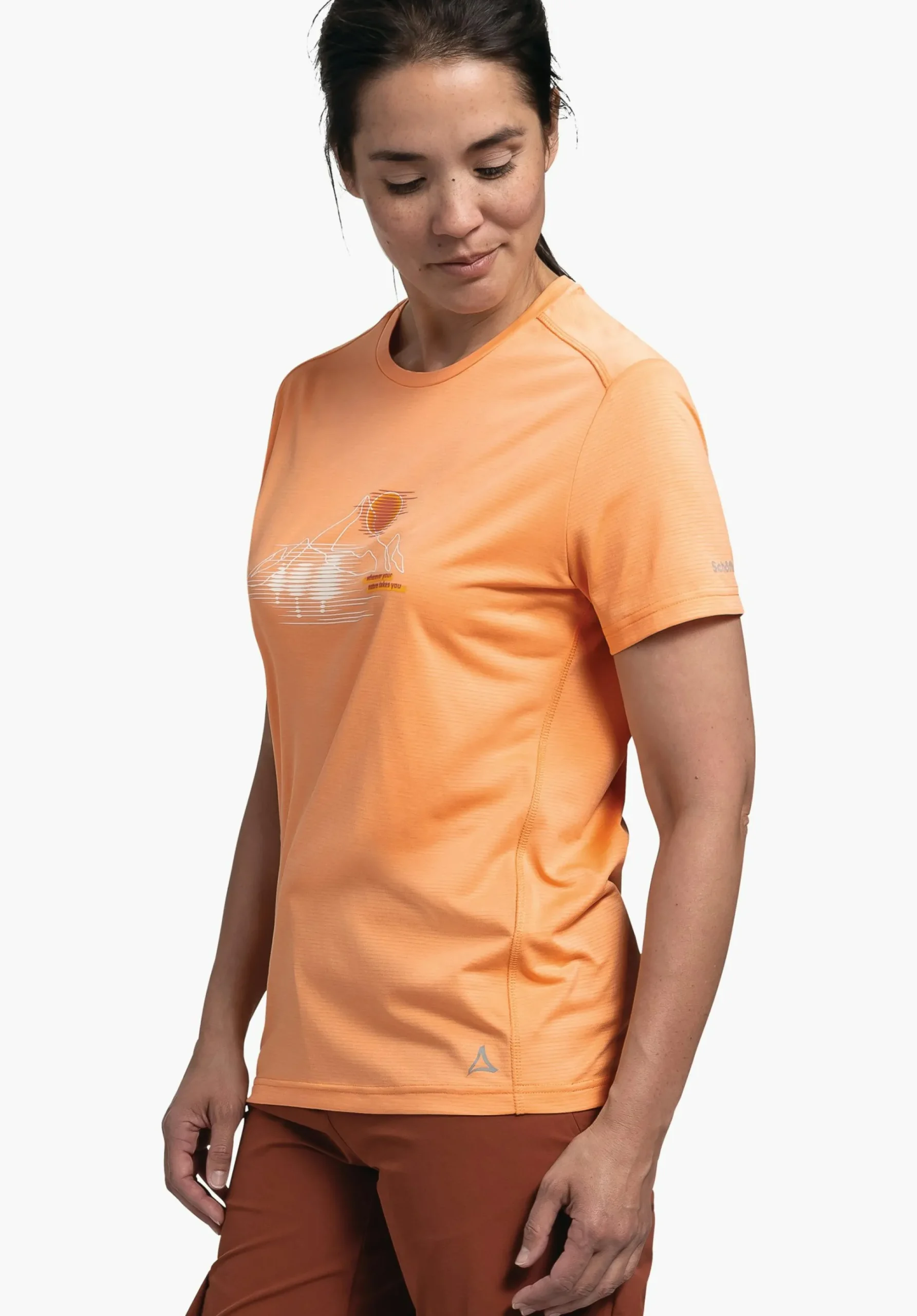 WOMEN SCHÖFFEL <Environmentally friendly t shirt for hiking weiß