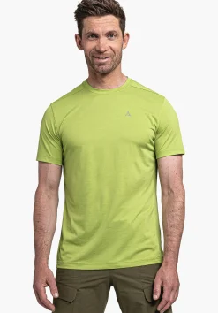 MEN SCHÖFFEL <Environmentally friendly & comfortable shirt orange