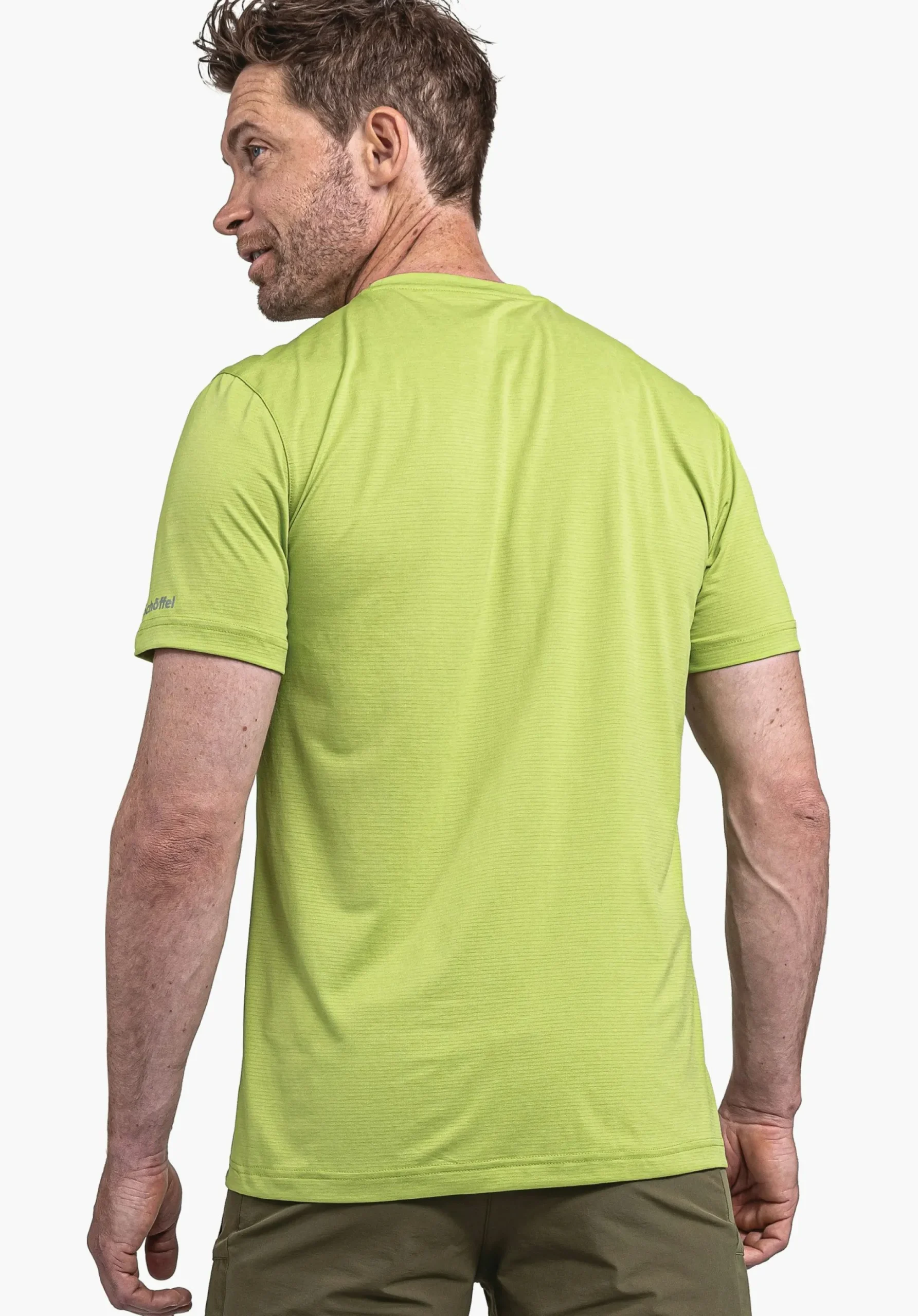MEN SCHÖFFEL <Environmentally friendly & comfortable shirt orange