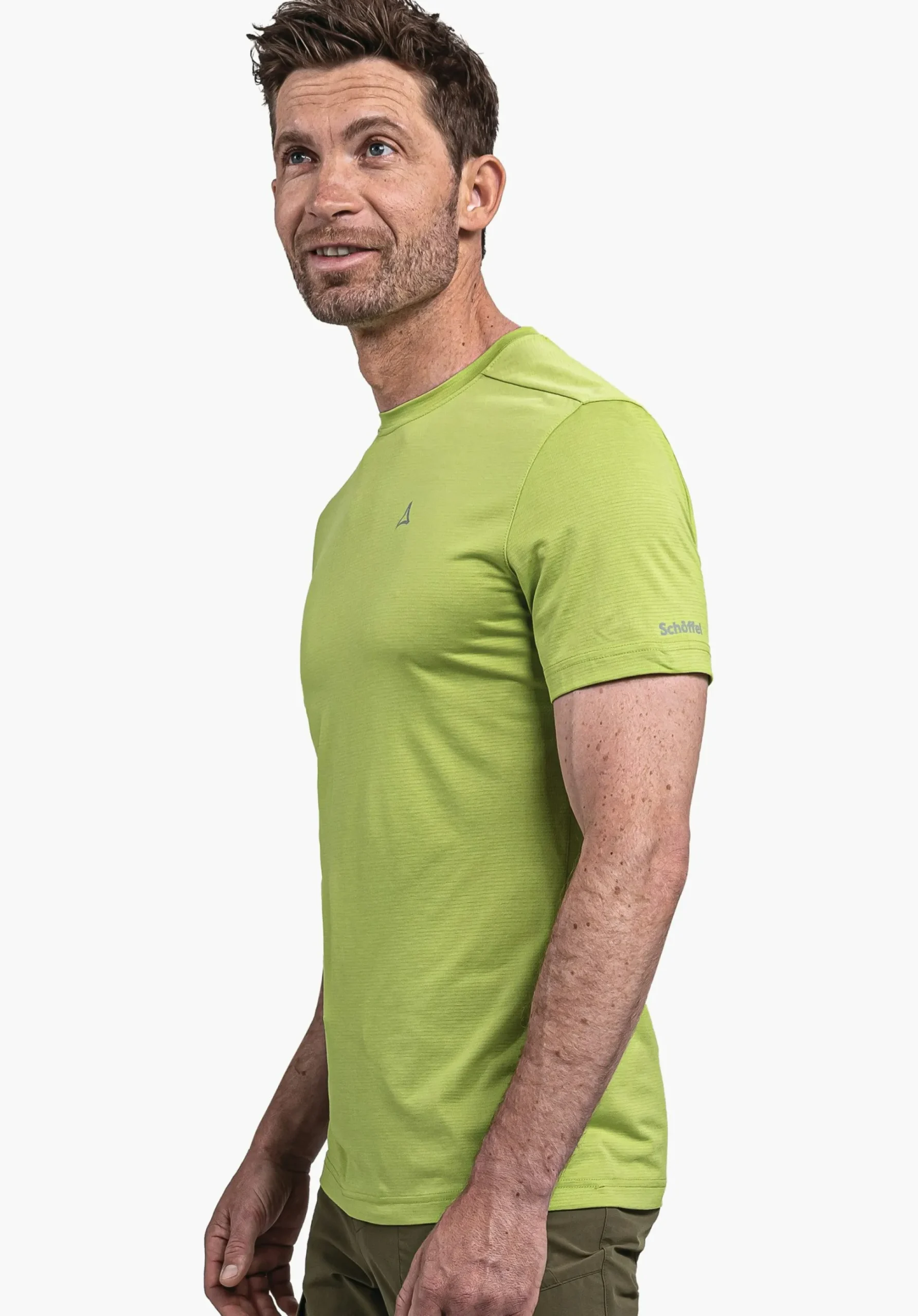 MEN SCHÖFFEL <Environmentally friendly & comfortable shirt orange