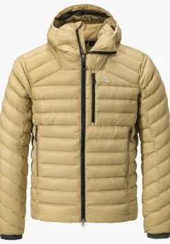 MEN SCHÖFFEL Ski Tour|Mountaineering|Down- / Thermojacket<Extremely lightweight and warming down jacket beige