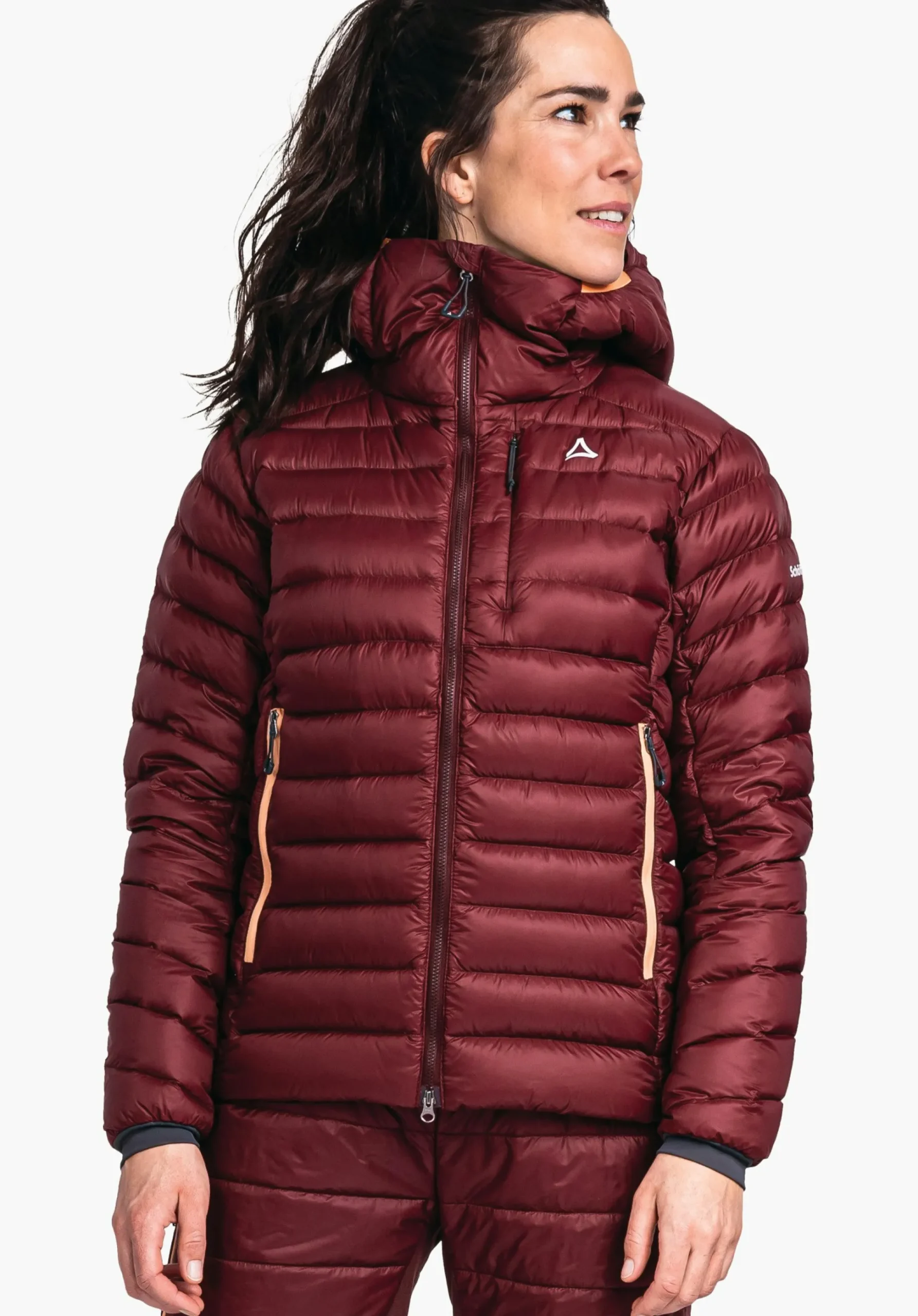 WOMEN SCHÖFFEL Ski Tour|Mountaineering|Down- / Thermojacket<Extremely lightweight and warming down jacket red