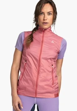 WOMEN SCHÖFFEL Trek & Hike<Extremely lightweight windproof gilet pink