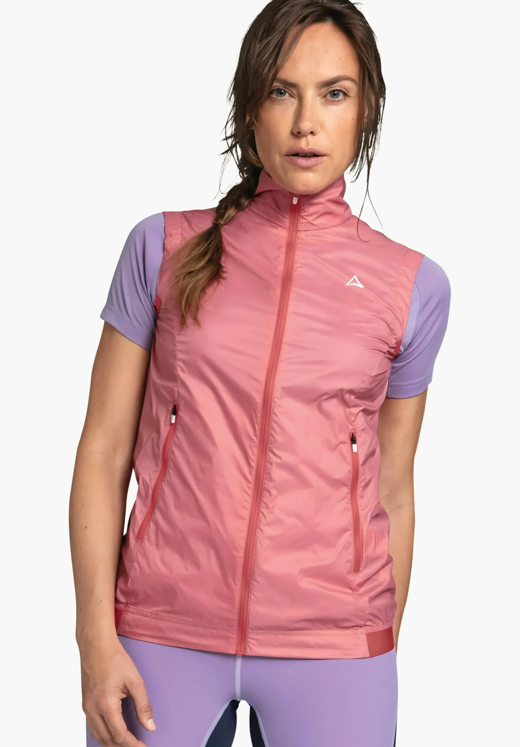 WOMEN SCHÖFFEL Trek & Hike<Extremely lightweight windproof gilet pink