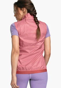 WOMEN SCHÖFFEL Trek & Hike<Extremely lightweight windproof gilet pink