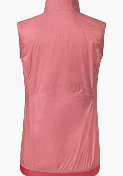 WOMEN SCHÖFFEL Trek & Hike<Extremely lightweight windproof gilet pink
