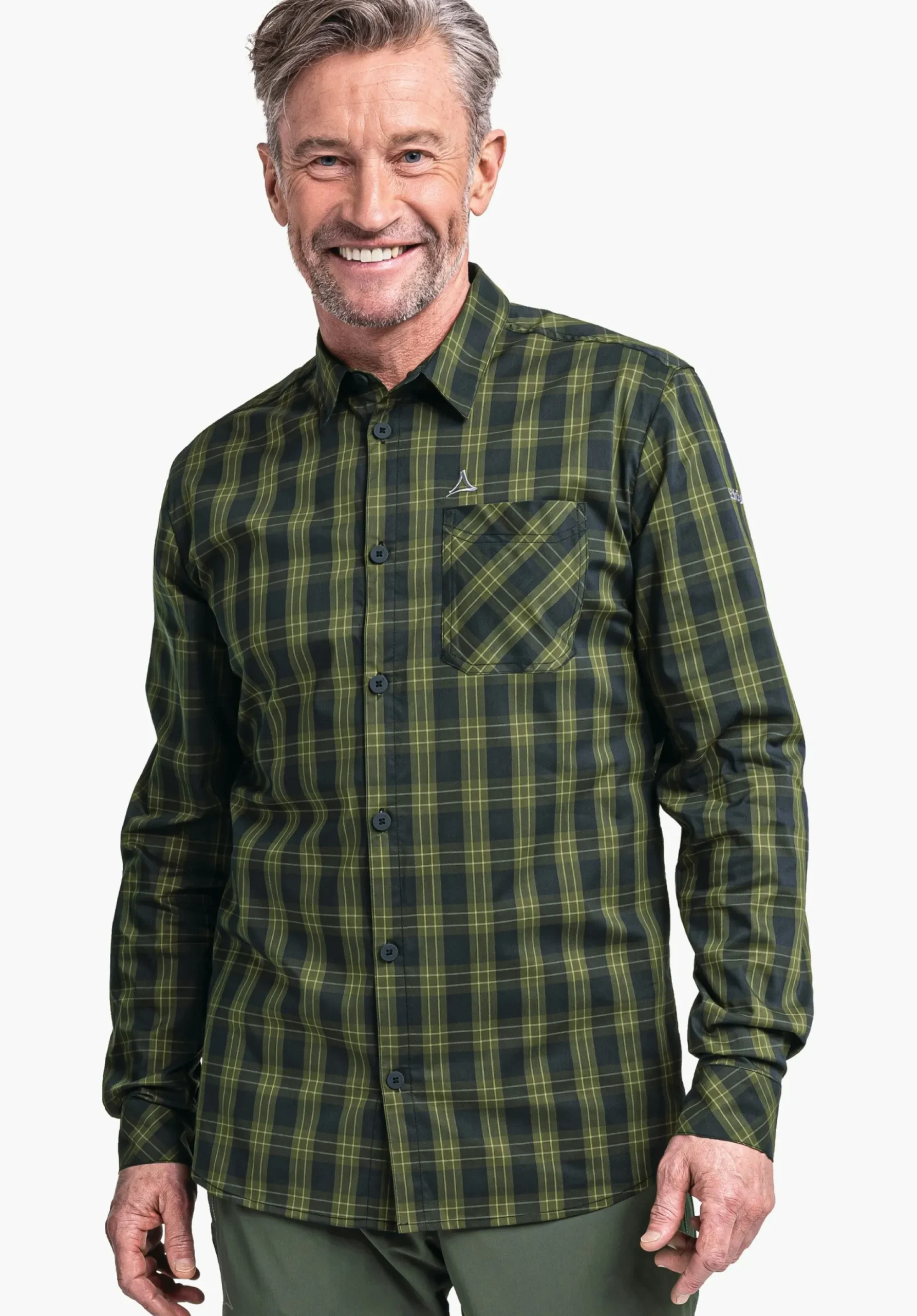 MEN SCHÖFFEL Trek & Hike<Fast drying and lightweight shirt red