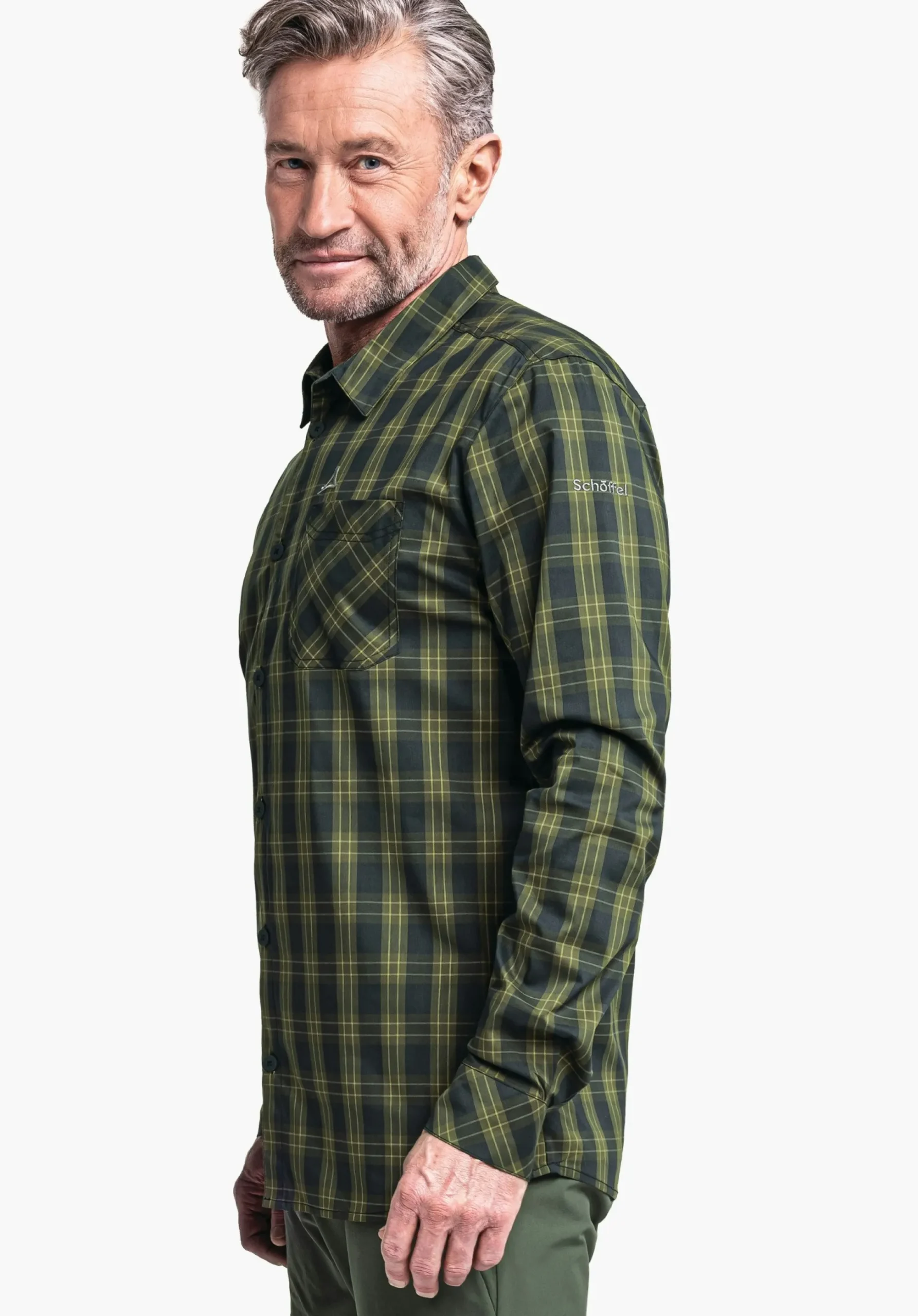 MEN SCHÖFFEL Trek & Hike<Fast drying and lightweight shirt red
