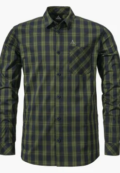 MEN SCHÖFFEL Trek & Hike<Fast drying and lightweight shirt red