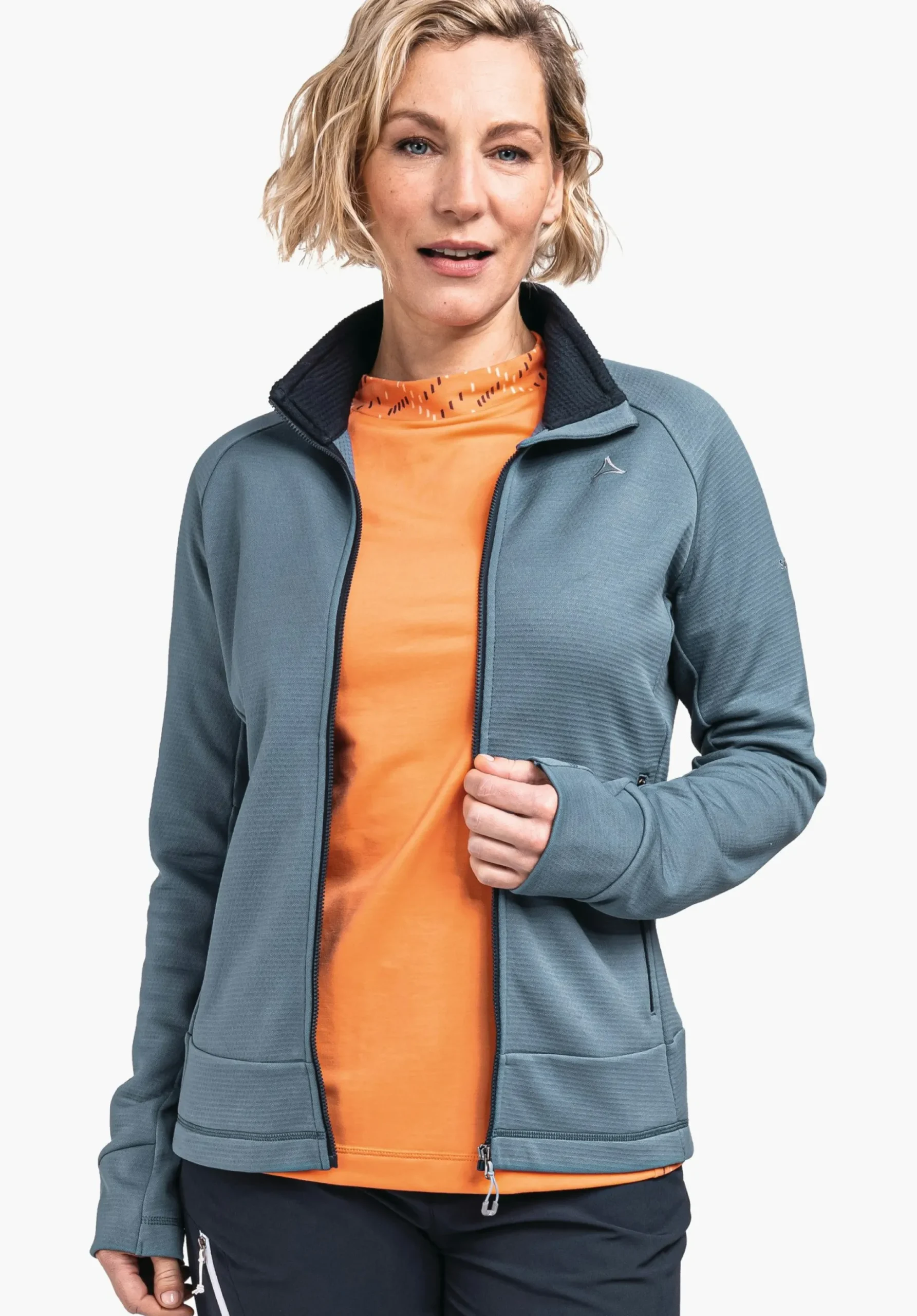 WOMEN SCHÖFFEL Trek & Hike<Fleece from recycled material blue