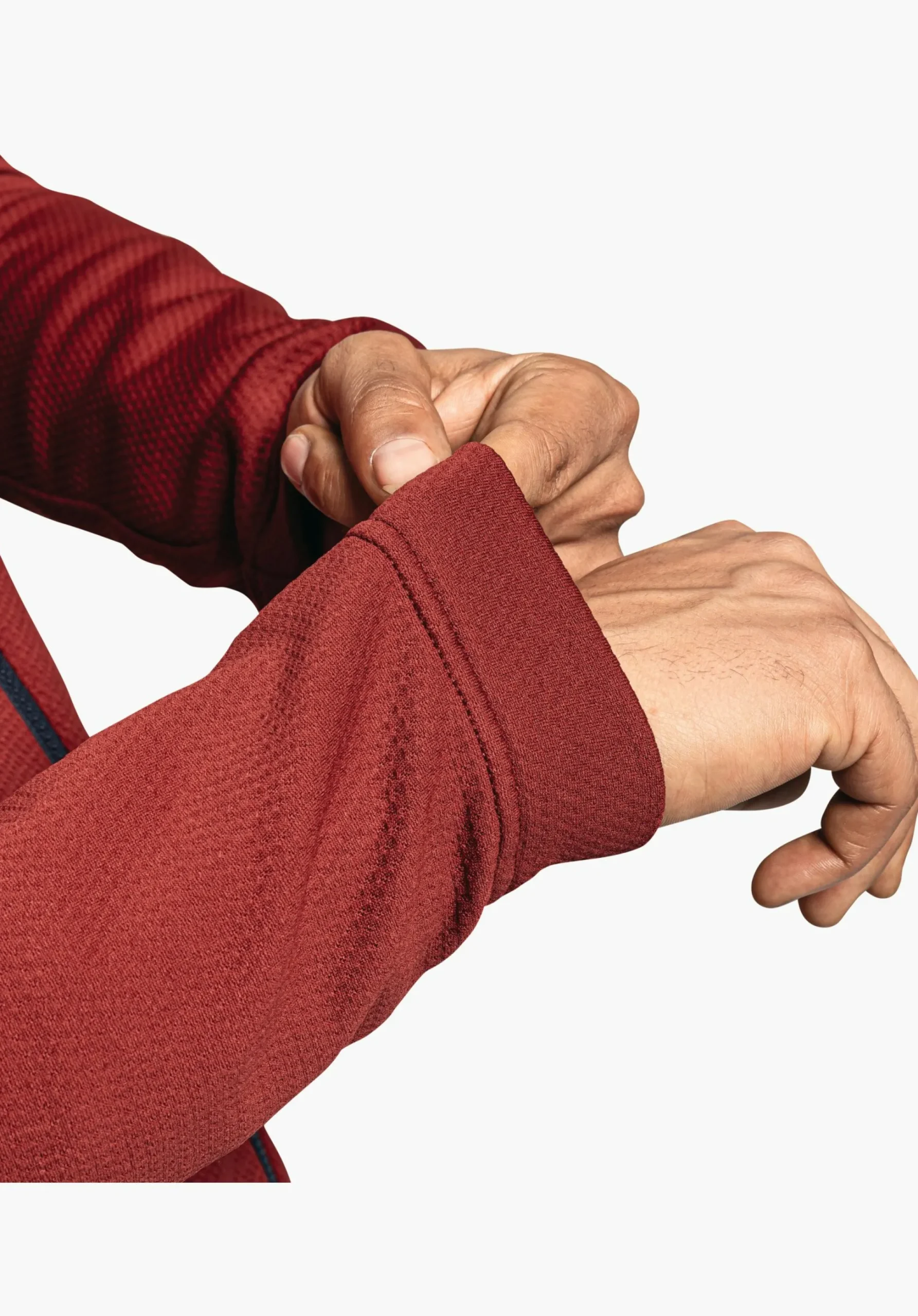 MEN SCHÖFFEL Travel/Leisure<Fleece jacket in a sustainable material red