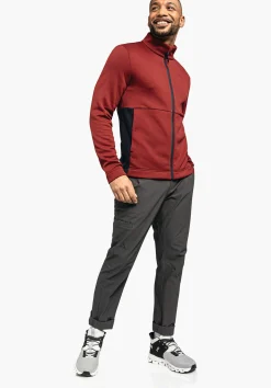 MEN SCHÖFFEL Travel/Leisure<Fleece jacket in a sustainable material red