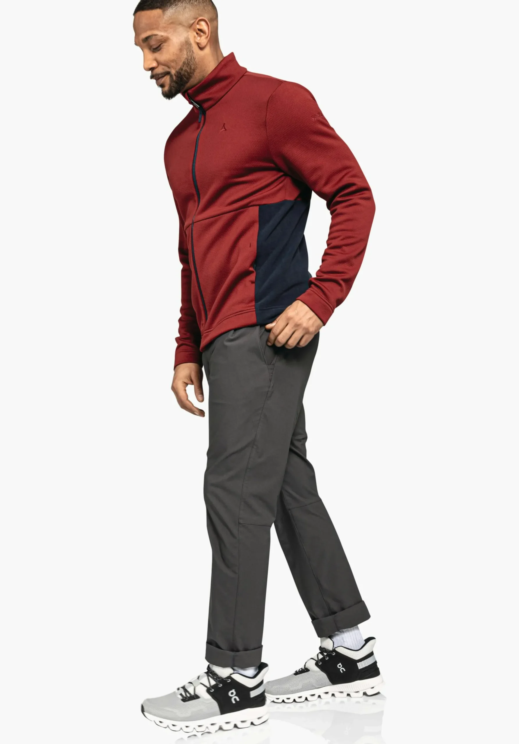 MEN SCHÖFFEL Travel/Leisure<Fleece jacket in a sustainable material red