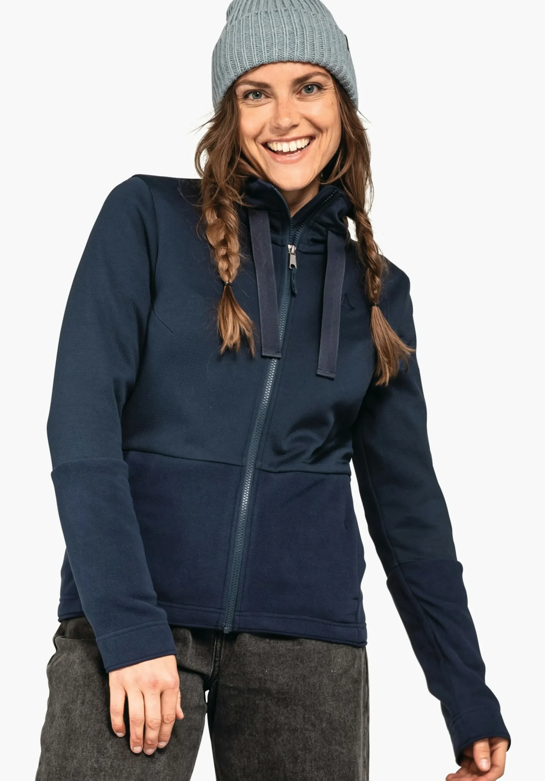 WOMEN SCHÖFFEL Travel/Leisure<Fleece jacket in a sustainable material rosa
