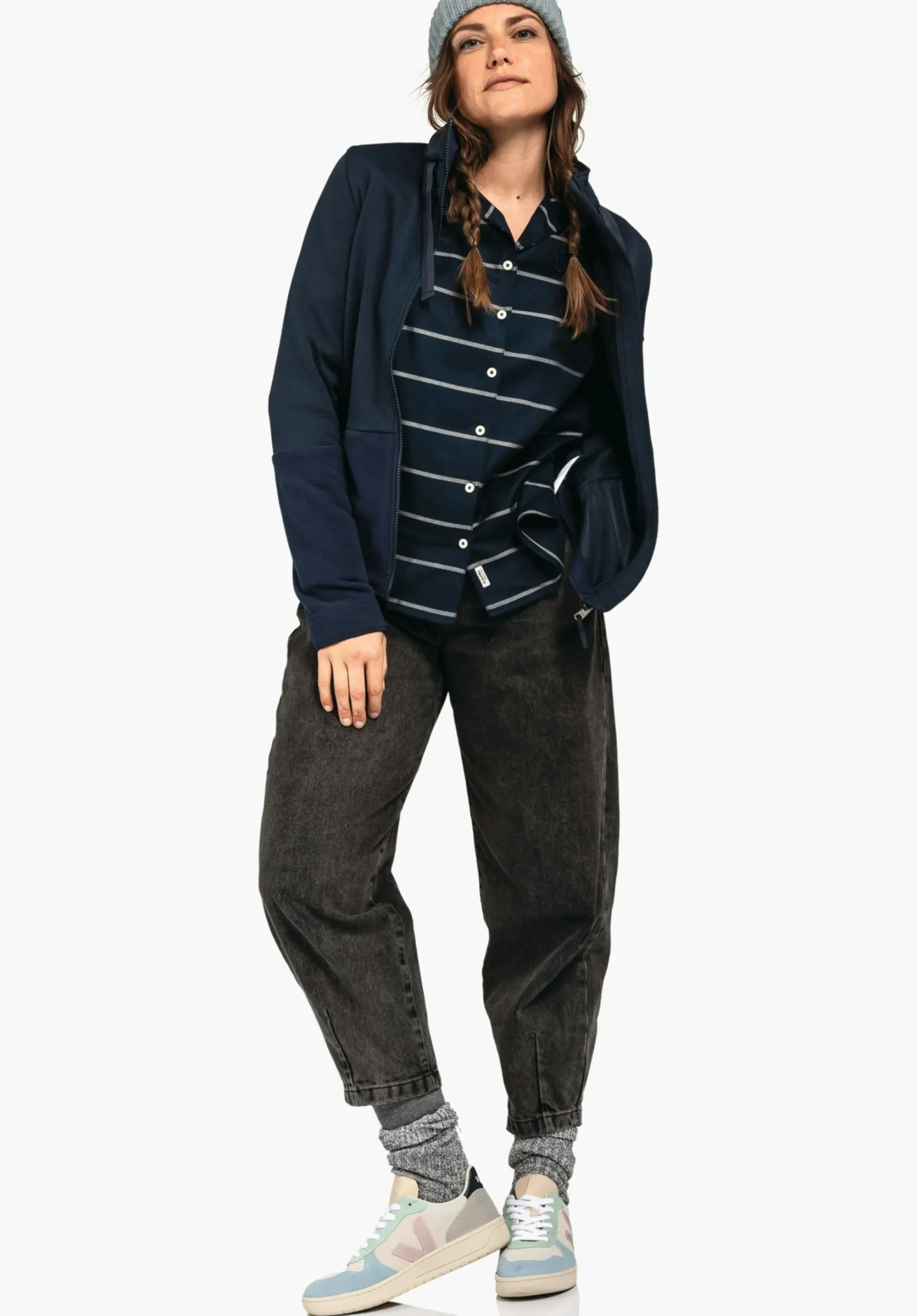WOMEN SCHÖFFEL Travel/Leisure<Fleece jacket in a sustainable material rosa