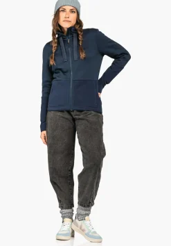 WOMEN SCHÖFFEL Travel/Leisure<Fleece jacket in a sustainable material rosa